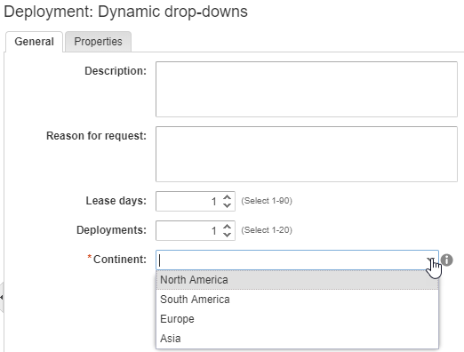 Catalog request with <code>CZ.Continents</code> attached