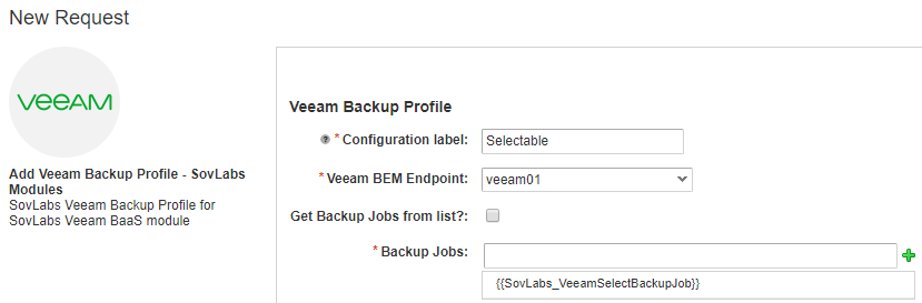 &quot;Get Backup Jobs from list&quot; unchecked