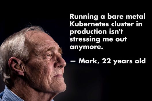 Kubernetes bare metal meme