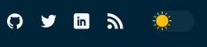 Dark/light mode switch in the UI